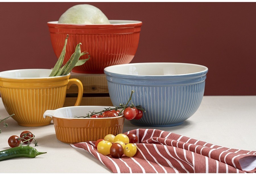 Миска soft ripples, 3,9 л, карамельная (75098)