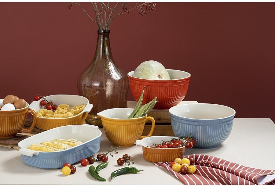 Миска soft ripples, 3,9 л, карамельная (75098)