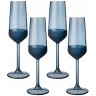 Набор бокалов из 4 штук "mat & shiny" blue 195мл Rakle (312-140)