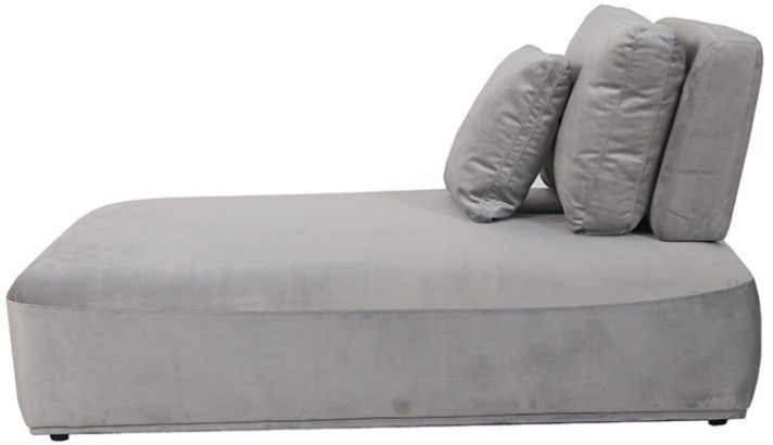 Диван DS0469-3D/YY-56#, бархат, grey, ROOMERS FURNITURE