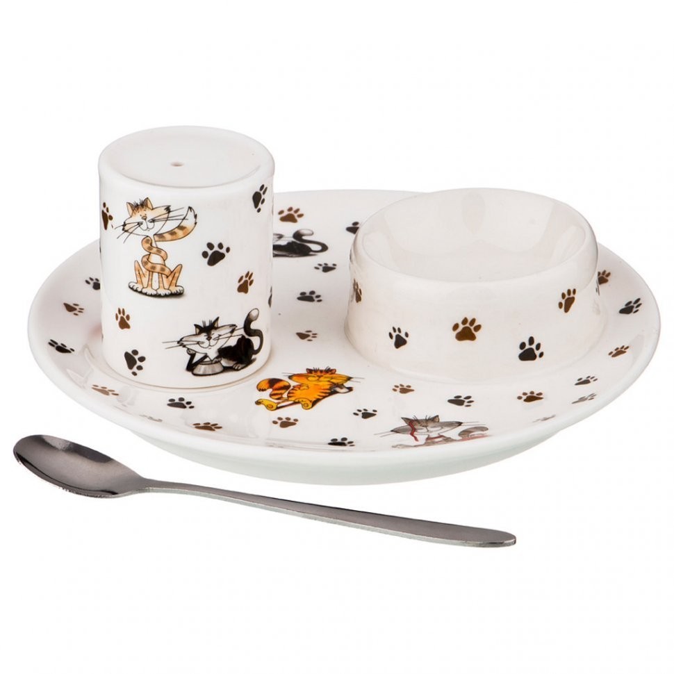 Набор для завтрака lefard "веселые друзья" 3 предмета (359-569)