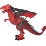 Интерактивный красный дракон (свет, звук, ходит) (RS6153)