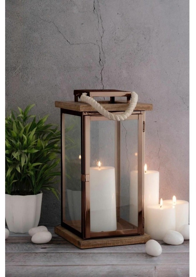 Подсвечник "Rubinstein Blaze" (розовое золото) VY010RBLR