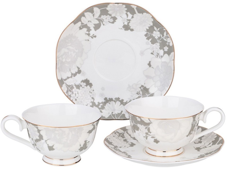 Чайный набор lefard "нежность" на 2 пер. 4 пр. 250 мл (264-1174)