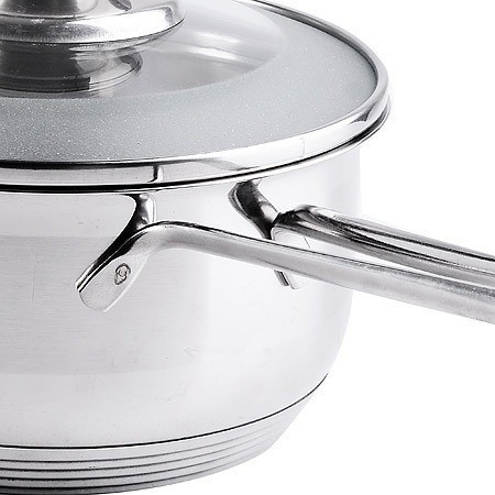 Ковш кухонный с крышкой 0,6 л из нержавеющей стали MAYER BOCH (30967)