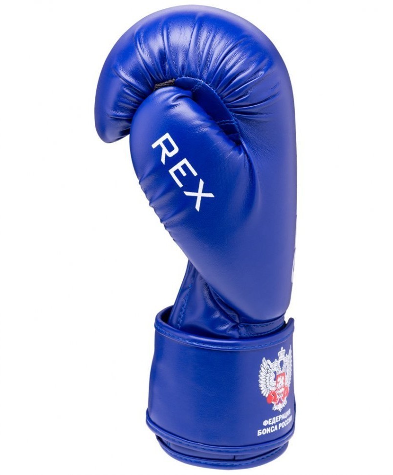 Перчатки боксерские REX BGR-2272, 10 oz, синий (434416)
