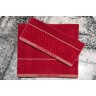 Полотенце Орсетто бордовое 70*140 (TT-00012103)