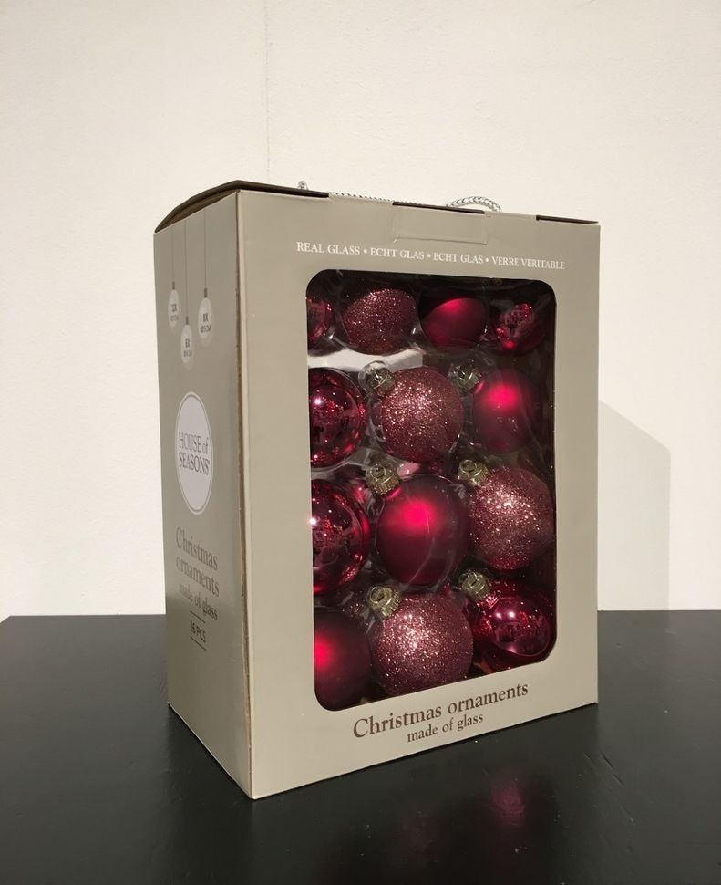 Набор шаров ягодный смузи 26 шт в коробке (84496)