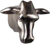 Голова быка 4094-N, металл, chrom, ROOMERS FURNITURE