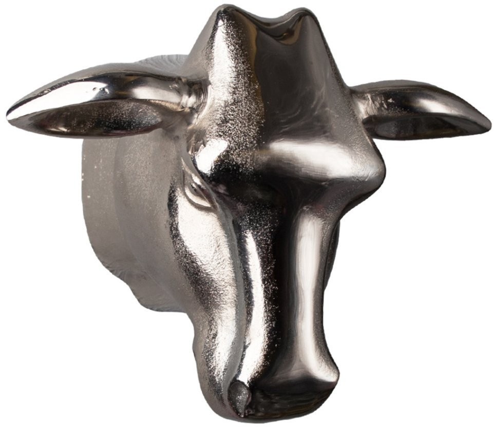 Голова быка 4094-N, металл, chrom, ROOMERS FURNITURE