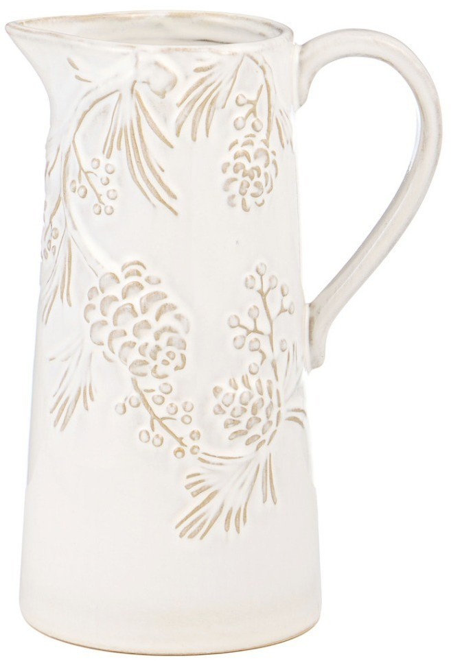 Кувшин коллекция "pine cones", 15,8*11*22 см, 1300 мл Bronco (230-520)