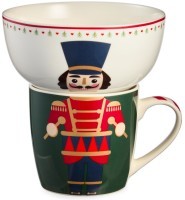 Набор посуды lefard &quot;щелкунчик&quot; 2 пр. (кружка 360мл, салатник 500мл) (260-1064)