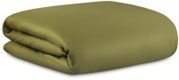 Комплект постельного белья из премиального сатина оливкового цвета из коллекции essential, 200х220 с (79821)