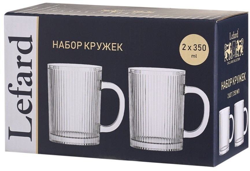 Набор кружек из 2-х шт. 350 мл Lefard (691-142)