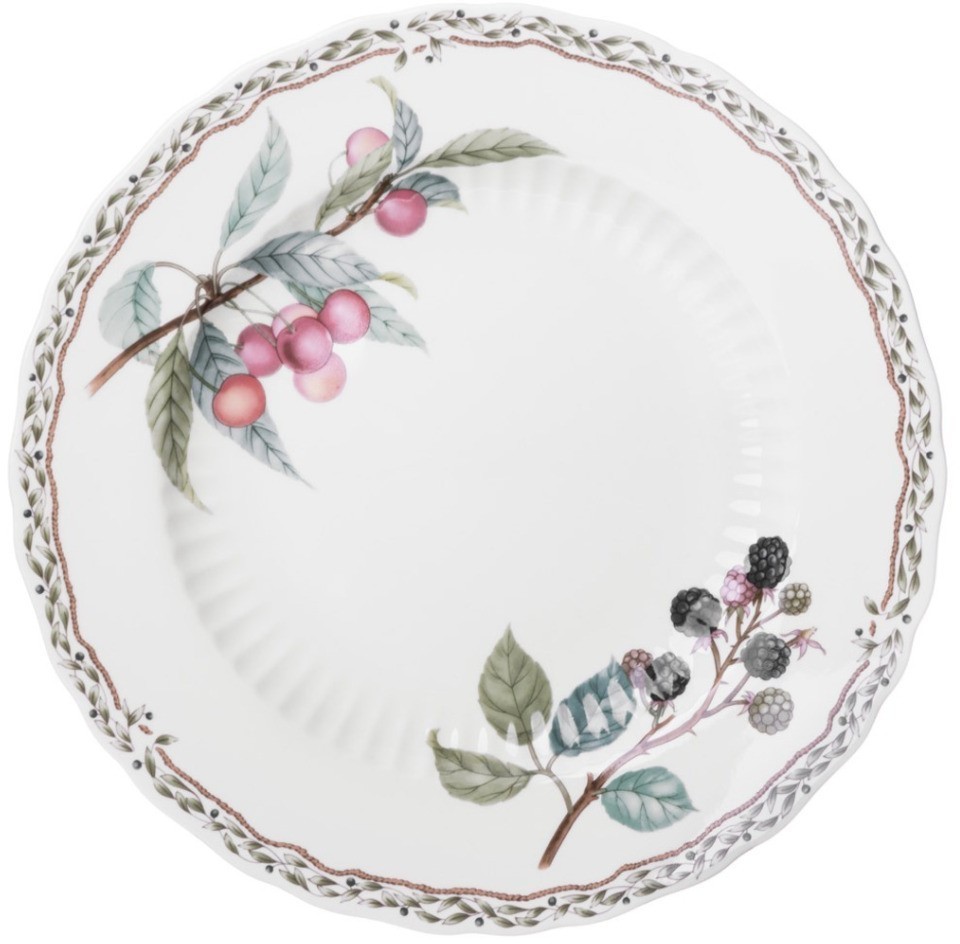 Набор тарелок обеденных lefard "fruit garden" 2 шт. 25,5 см (590-648)