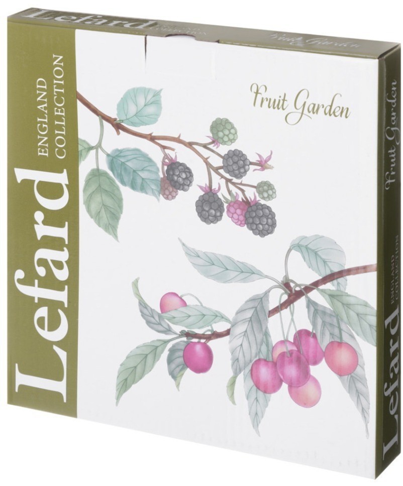 Набор тарелок обеденных lefard "fruit garden" 2 шт. 25,5 см (590-648)