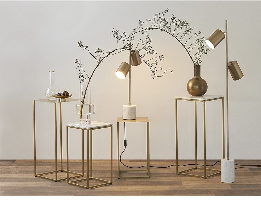 Торшер irjo, 149,5 см, золотистый (76374)