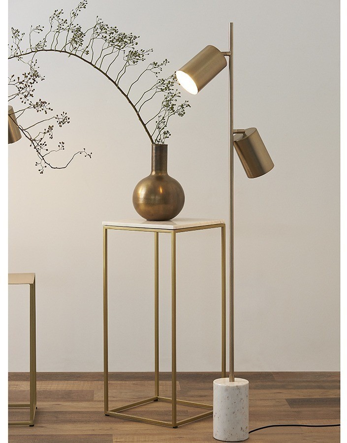 Торшер irjo, 149,5 см, золотистый (76374)