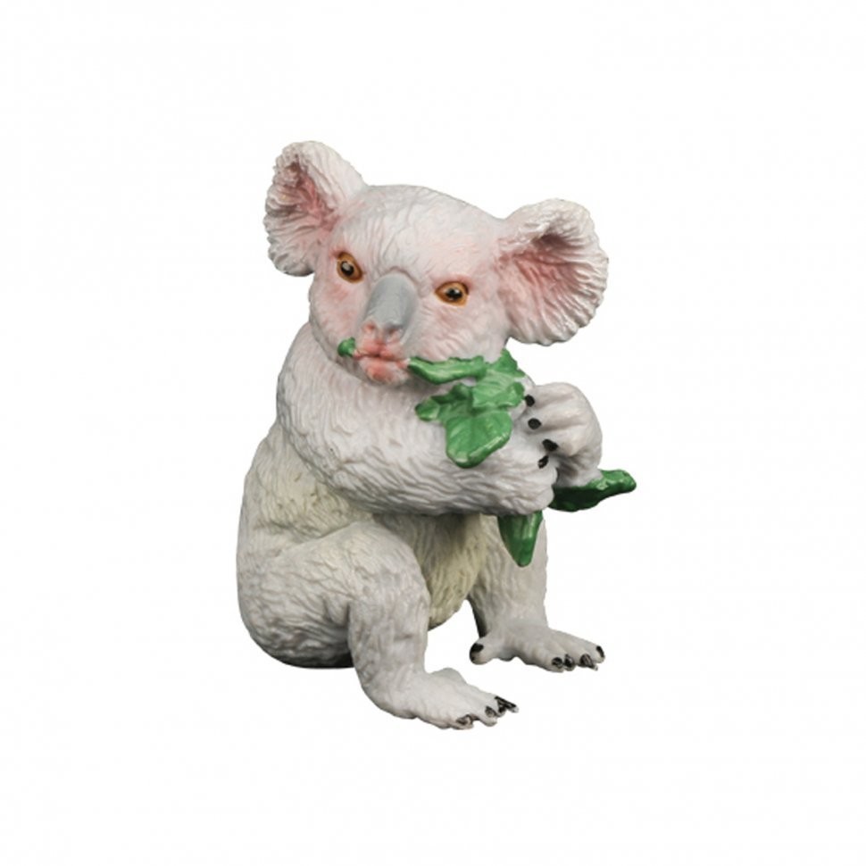 Набор фигурок животных серии "Мир диких животных": горилла, енот, варан, коала, жираф (набор из 6 предметов) (MM211-231)