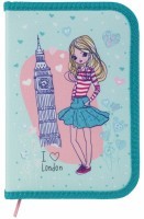 Пенал без наполнения Brauberg Girl 229283 (66592)