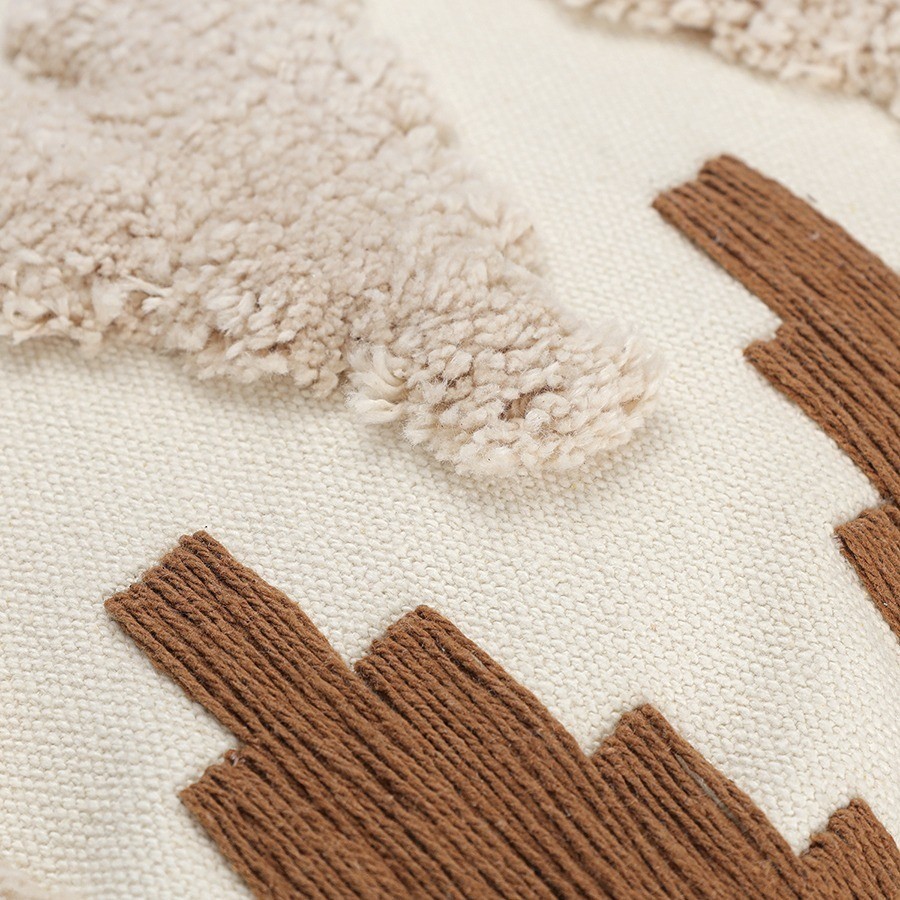 Чехол на подушку декоративный beige blink из коллекции ethnic, 45х45 см (77697)