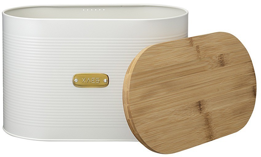 Хлебница irmel, 33х18х19 см, молочная (78407)