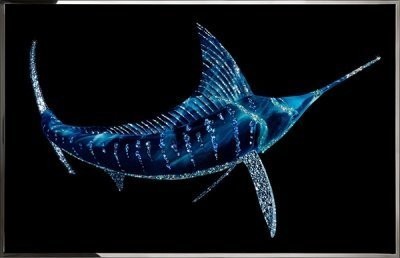 Картина Рыба-меч с кристаллами Swarovski (2369)