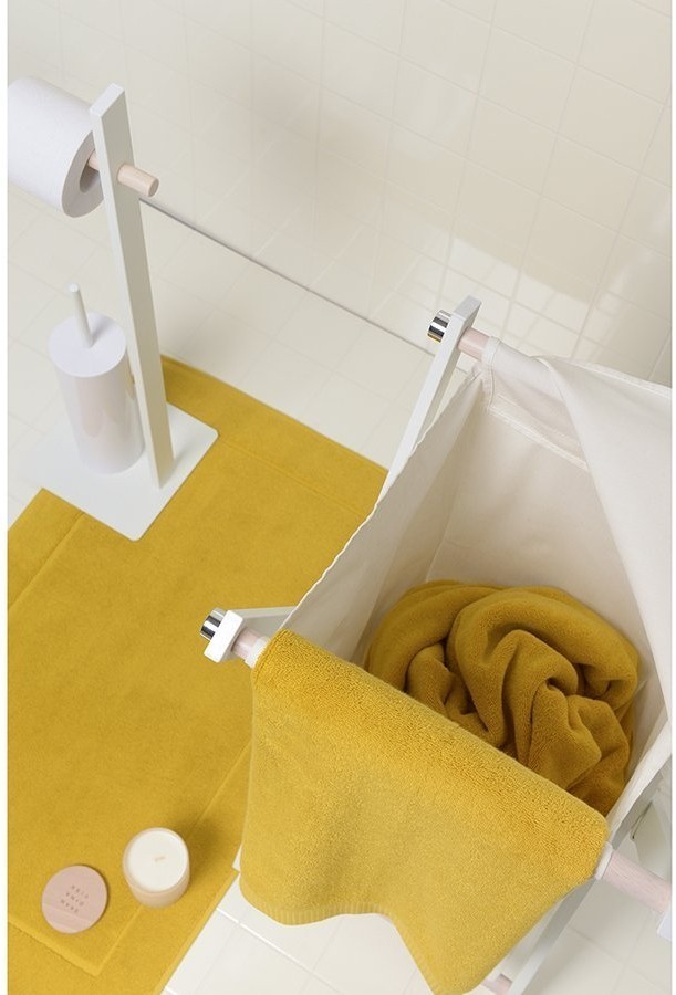 Держатель для туалетной бумаги с ершиком jarrod, 73 см, белый (71104)