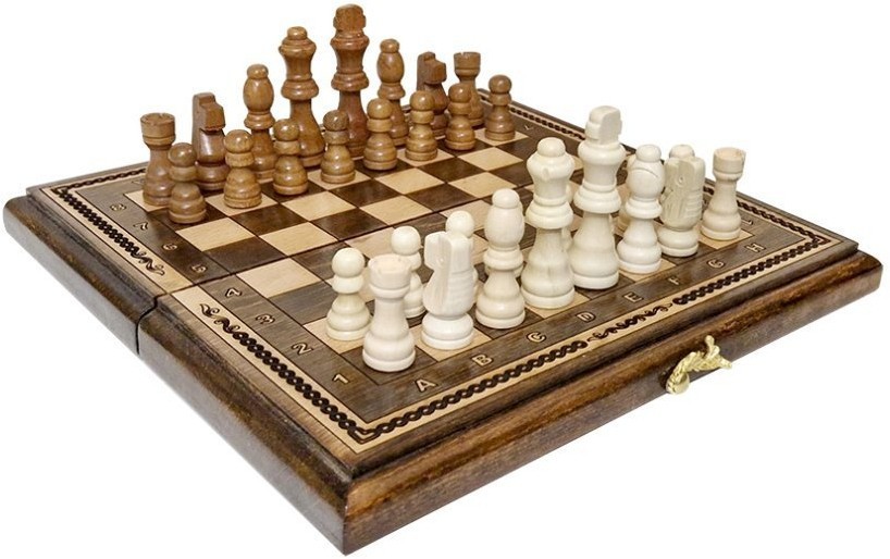 Шахматы + нарды резные "Олимпик 2" 30, Ustyan (64440)