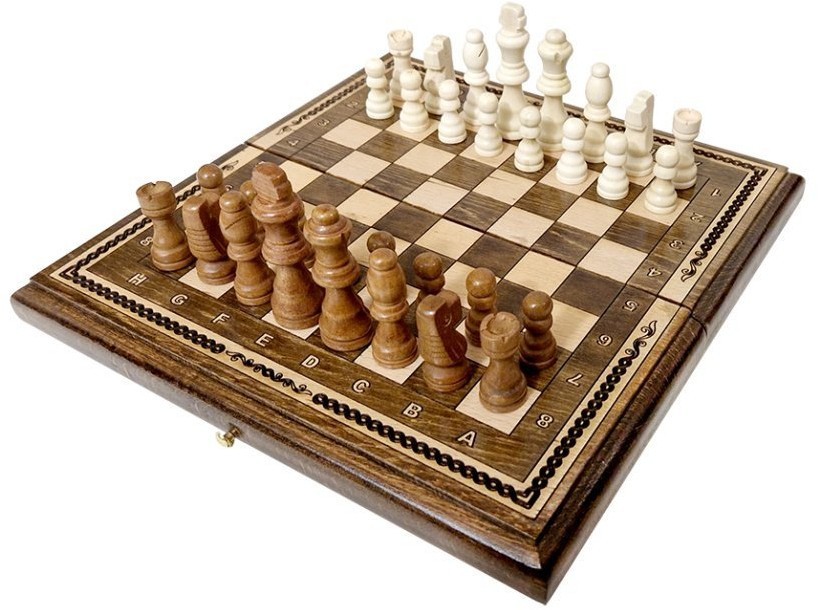 Шахматы + нарды резные "Олимпик 2" 30, Ustyan (64440)