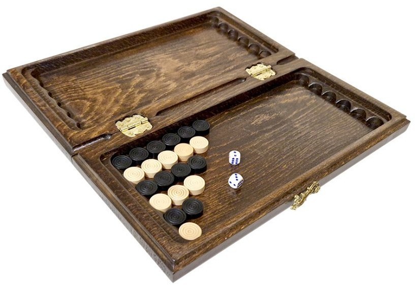 Шахматы + нарды резные "Олимпик 2" 30, Ustyan (64440)