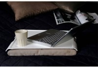 Подставка с деревянным подносом laptray венге-коричневая (41312)