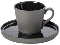 Чайная пара 1LOCS02e-BLK(1LOCS02e-01116K)СНЯТО, 16.2, керамика, Black, Costa Nova