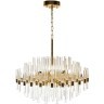 Люстра Serena прозр.стекло/золото d80см h65см (TT-00002206)