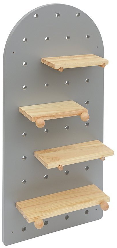 Пегборд shely, 38х80 см, светло-серый (74814)