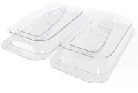 Набор термоформованных форм для шоколада и конфет frosty, 2 шт. (74654)