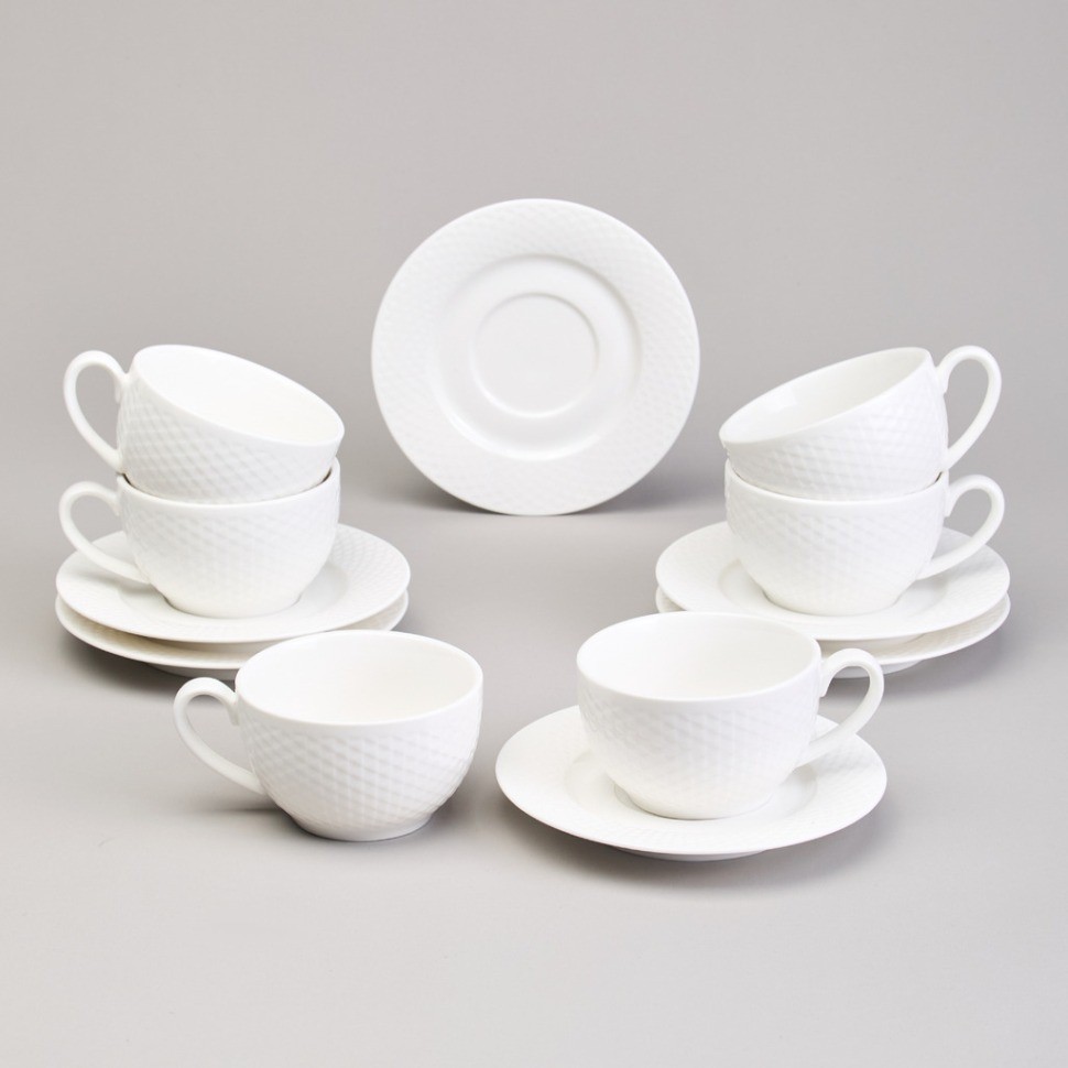 Чайный набор lefard "infinity" на 6 пер. 12 пр. 230 мл (171-315)