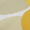 Скатерть из хлопка горчичного цвета с авторским принтом из коллекции freak fruit, 170х250 см (69824)