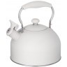Чайник agness со свистком 2,5 л,нжс индукция, устойчивое жаропрочное покрытие (937-908)