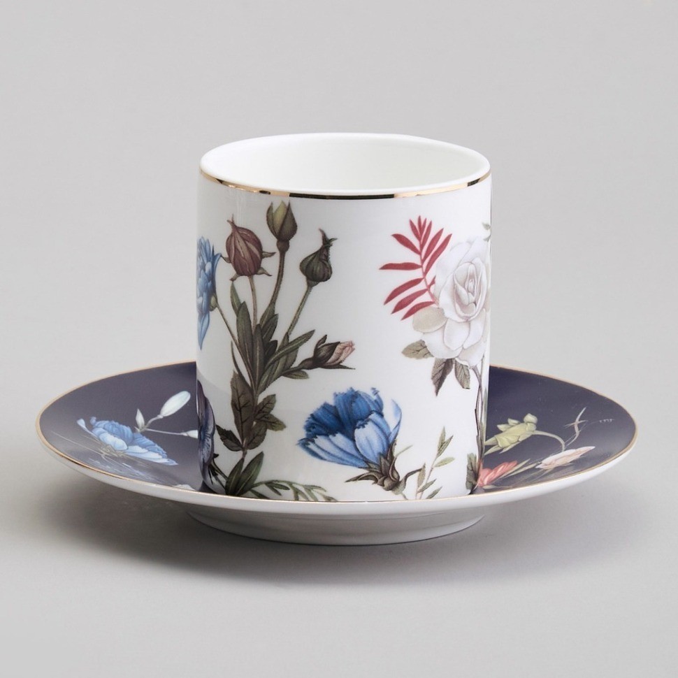 Кофейный набор lefard "belle" на 6 пер. 12 пр. 100 мл (86-2550-1)