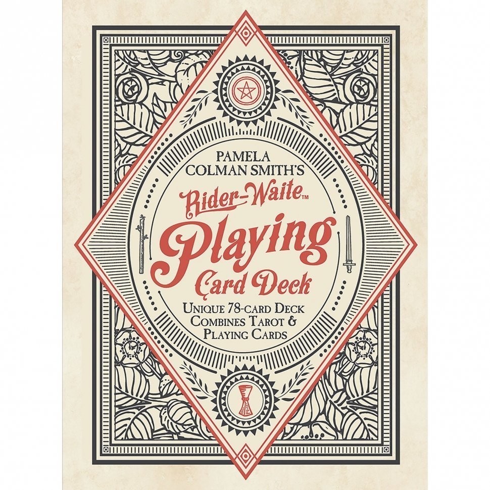 Карты Таро "Rider Waite Playing Card Deck" US Games / Колода Карт Райдера-Уэйта для покера (46419)