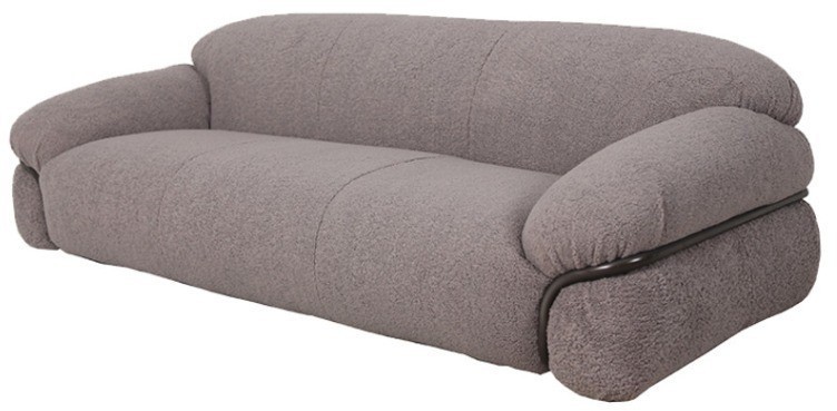 Диван S0414A-01-3D/C031-06, текстиль, металл, grey, ROOMERS FURNITURE