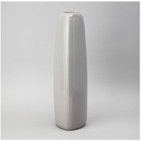 Ваза 13*13*49,3 см  цвет: серый Lefard (374-167)