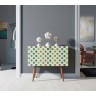 Комод на высоких ножках Berber малый принт 24 арт BB13/Print_24-ET