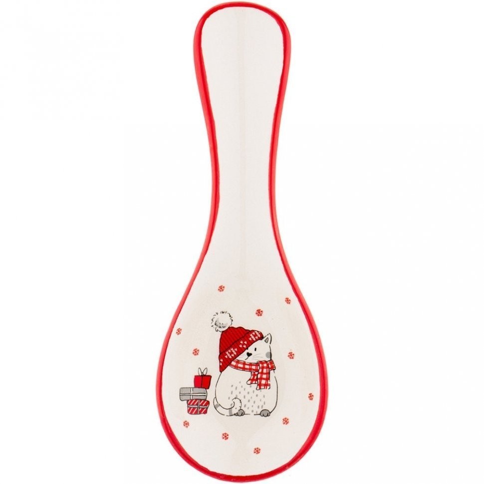 Подставка под ложку коллекция "christmas gift" 24.2x9x2.7 см Lefard (230-425)