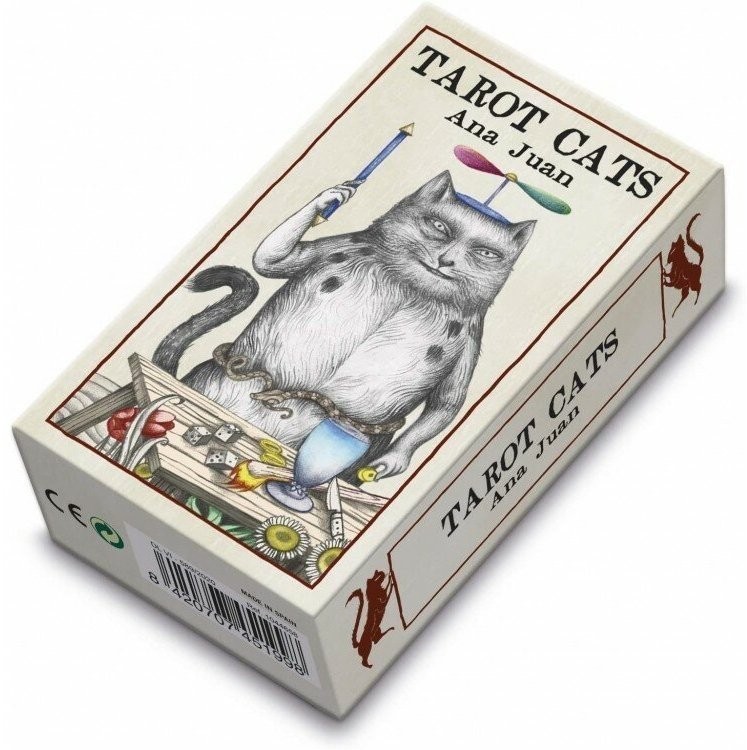 Карты Таро "Fournier - Tarot Cats by Ana Juan" Fournier / Колода Котов от Аны Хуан (46434)