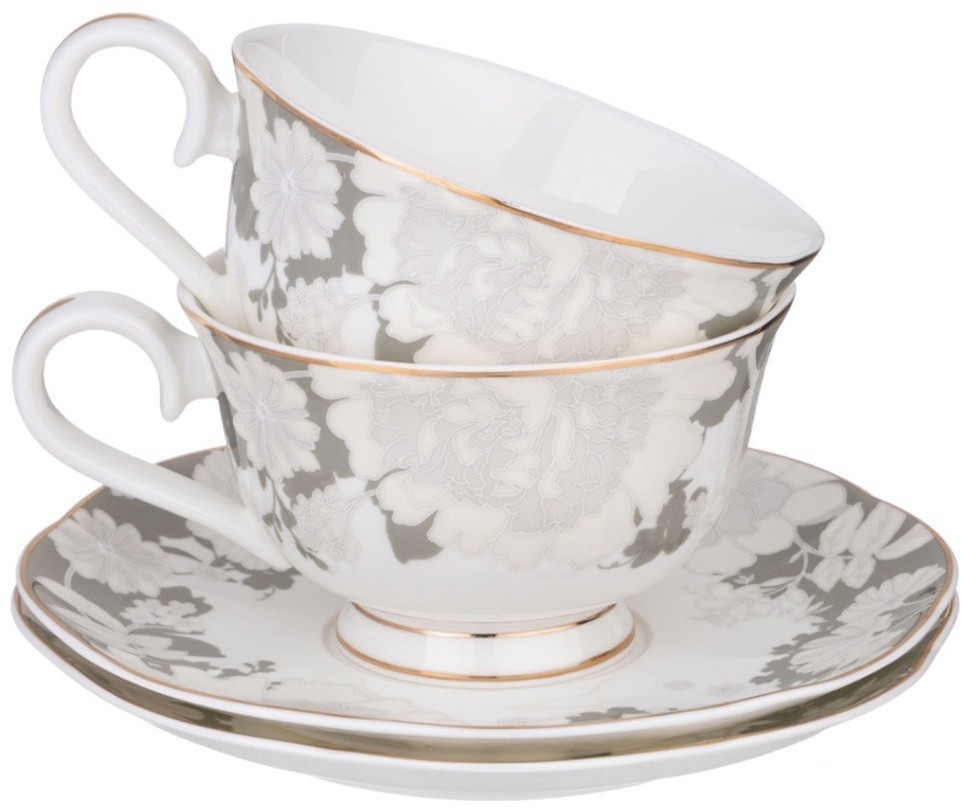 Чайный набор lefard "нежность" на 6 пер. 12 пр. 250 мл (264-1175)