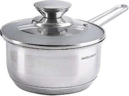 Ковш кухонный с крышкой 1 л из нержавеющей стали MAYER BOCH (30968)