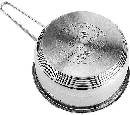 Ковш кухонный с крышкой 1 л из нержавеющей стали MAYER BOCH (30968)