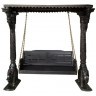 Качели-беседка XIX век, Индия PR50991A, Тиковое дерево, dark brown, ROOMERS ANTIQUE